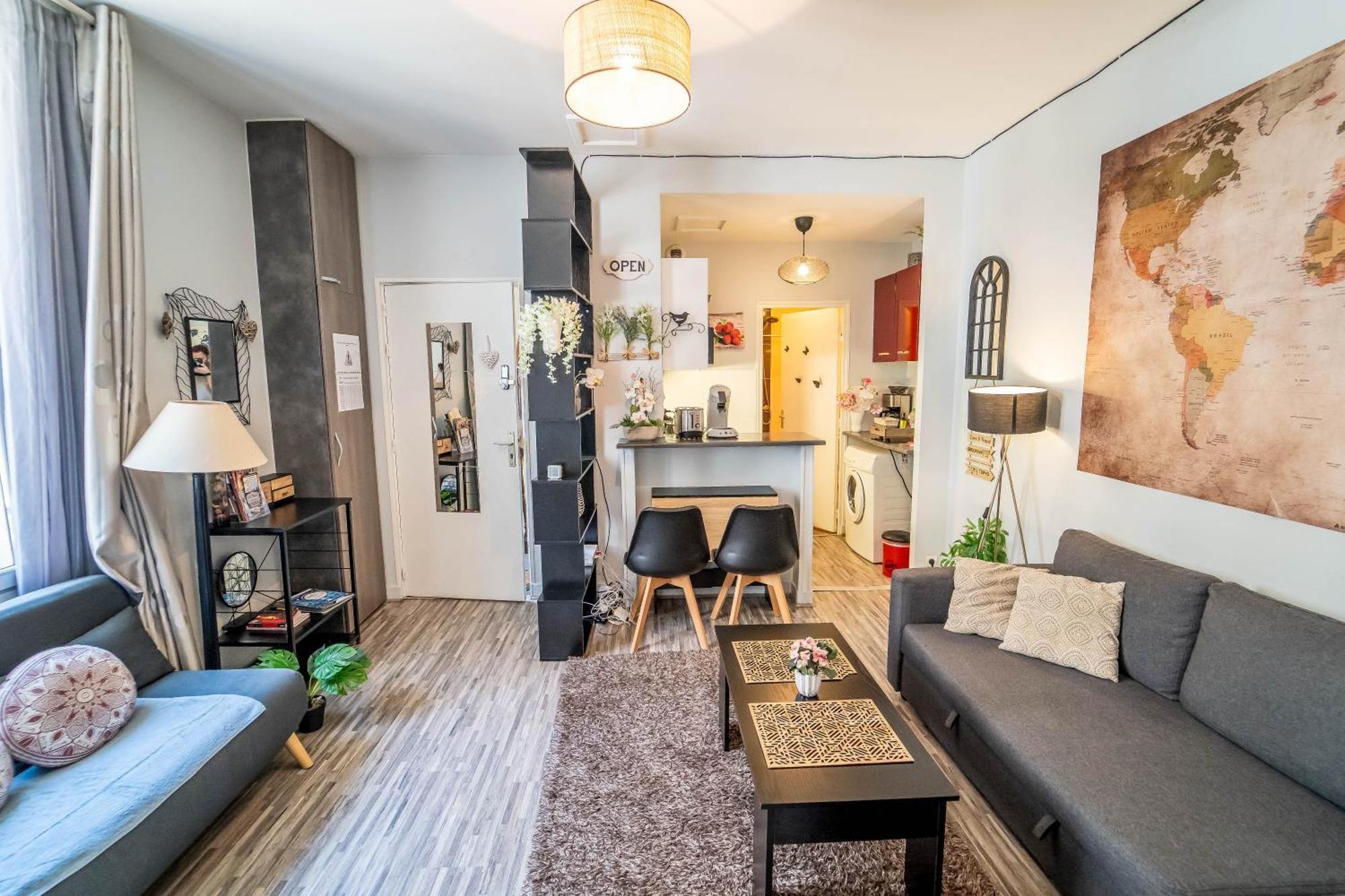 Appart Sweet Hypercentre 5mn Chateau Parking Voiture Velos Appartement Blois